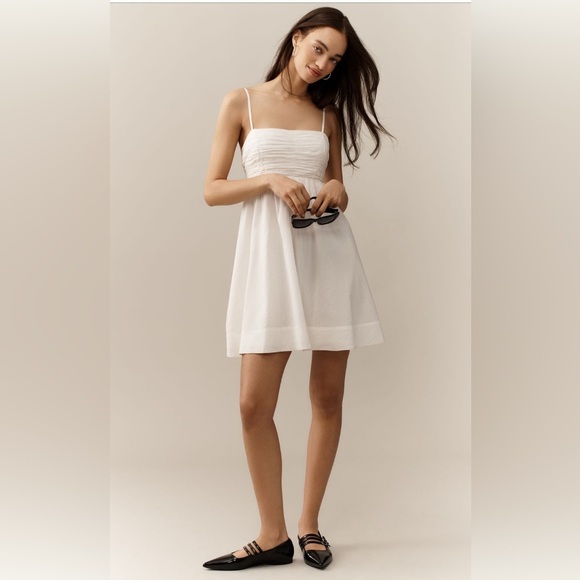 Anthropologie FOREVER THAT GIRL AIRY BABYDOLL MINI DRESS NWT - Picture 8 of 8